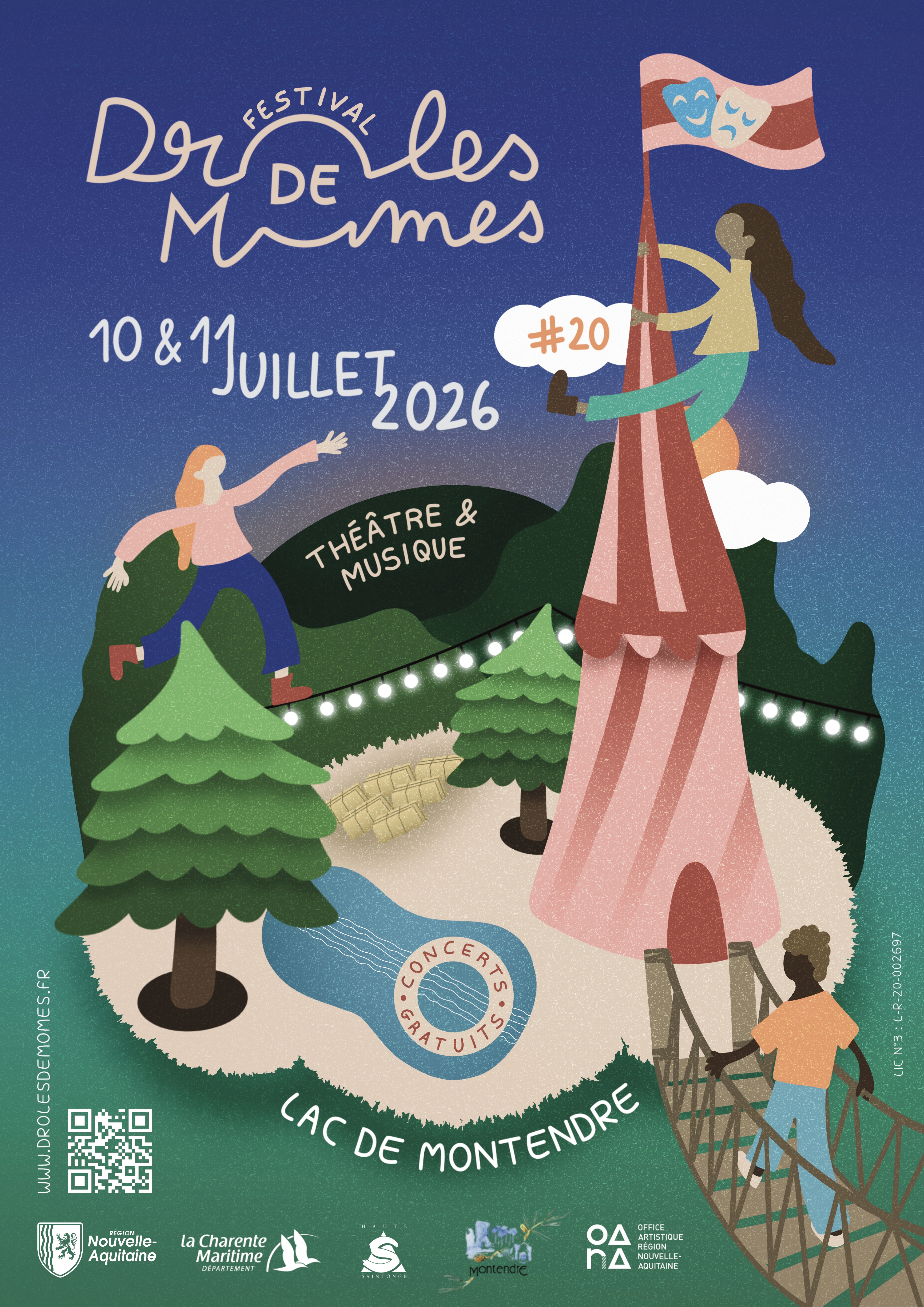 Affiche Festival Drôles de Mômes
